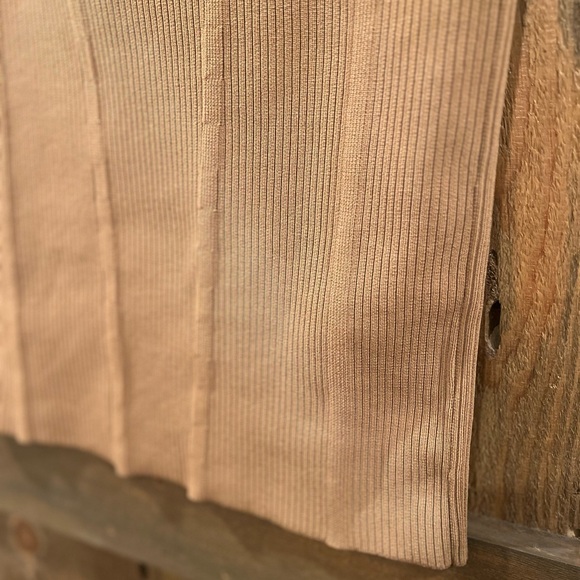 NWT By Anthropologie Mock-Neck Mini Dress Medium - Picture 2 of 7